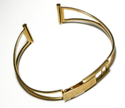 Edel Damenuhr Uhrenarmband  echt gold 750 Designer  