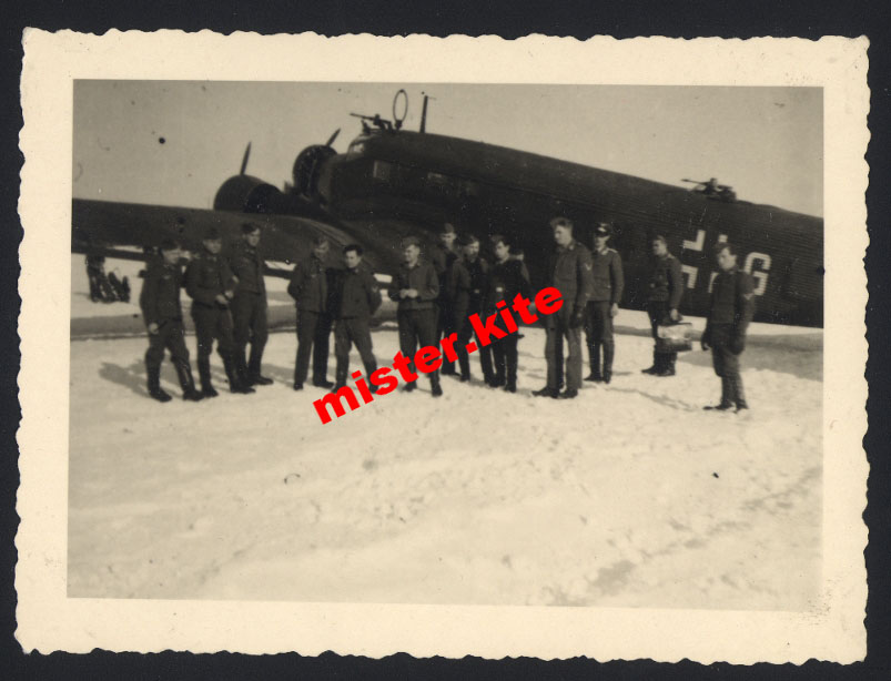 Junkers Transportflugzeug Ju 52 russland schnee technik Luftwaffe